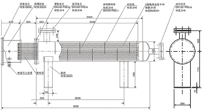 防爆電加熱器安裝技術(shù)說明